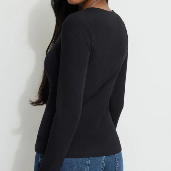 Dynamite Ribbed Flyaway Cardigan - Picture 4 of 6